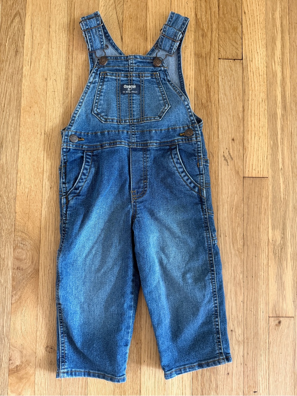 OshKosh B'gosh Blue Denim Kids Overalls